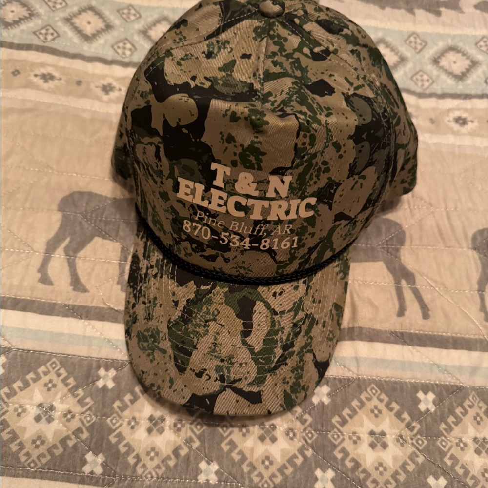 Camouflage T&N Electric Cap